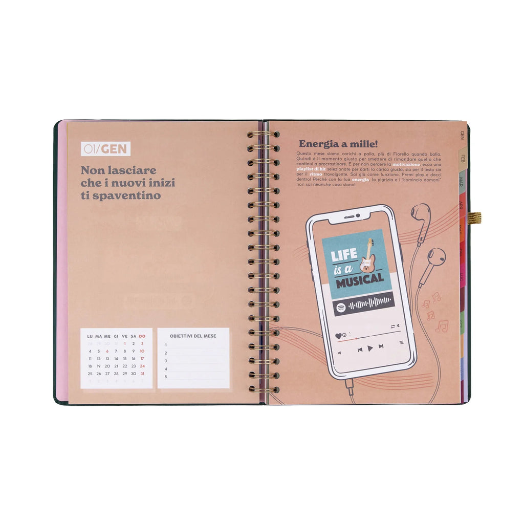 Mr.Wonderful - Agenda Settimanale XL 2027 - Il Viaggio Continua