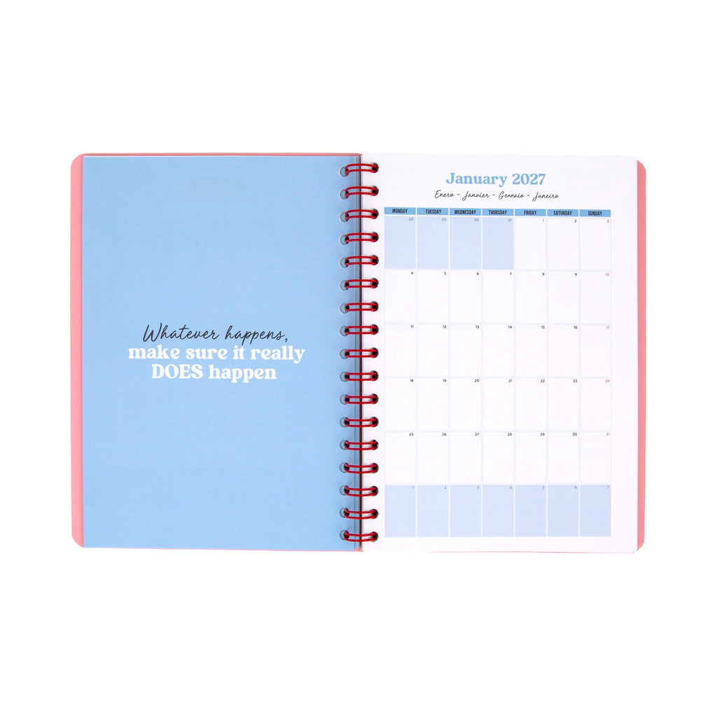Mr.Wonderful - Agenda Settimanale Universale Multilingue 2027