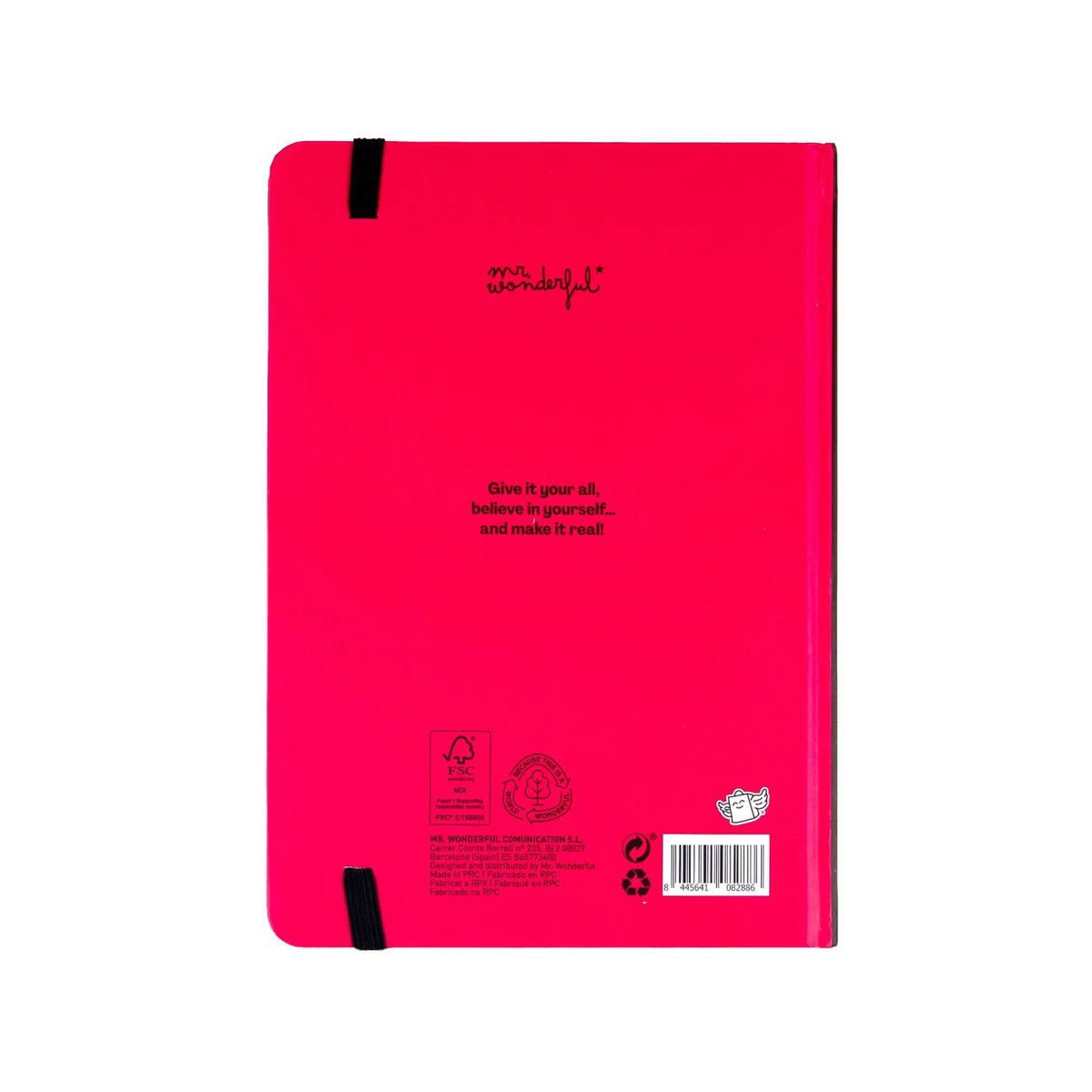 Mr.Wonderful - Agenda Settimanale Multilingue 2027 con Supporto Smartphone - C’est la Vie