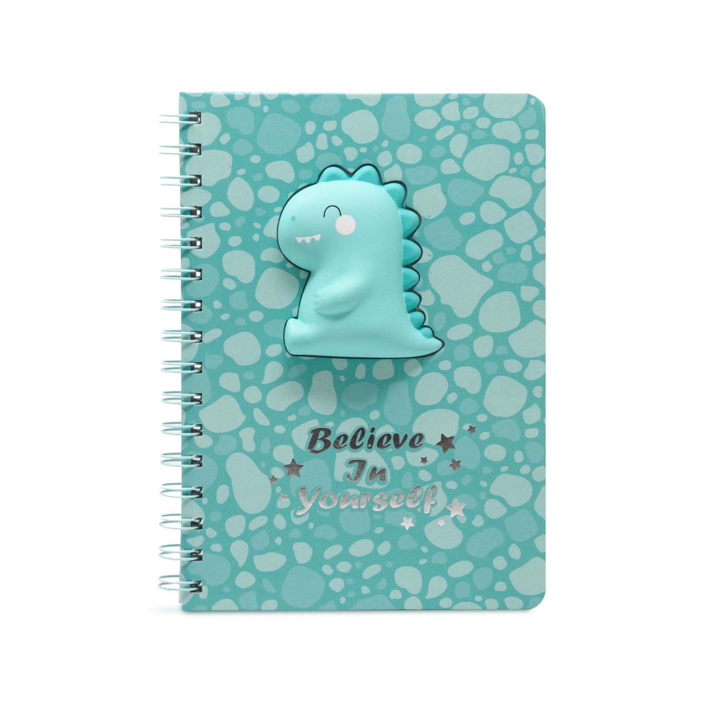 Incanta: Notebook Spiralato con Dinosauro Squishy - Puffy