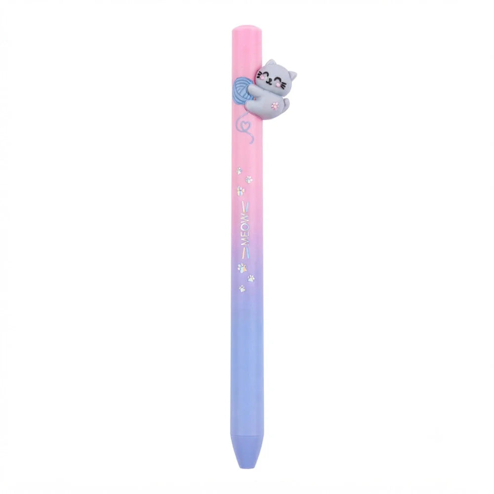Penna Biro a Scatto Free Hugs Kitty 3D inchiostro blu – Legami Novità 2026