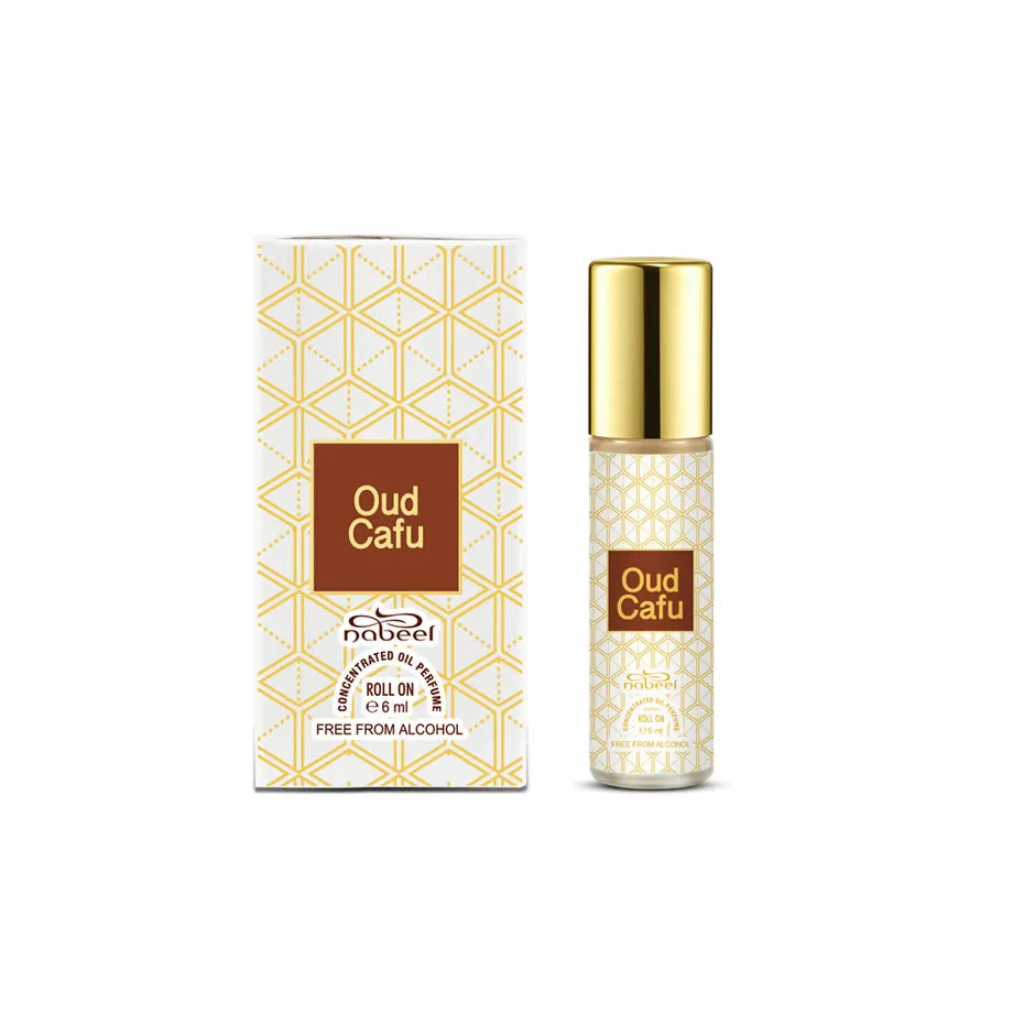 Nabeel: Oud Cafu Roll On Oil Perfume