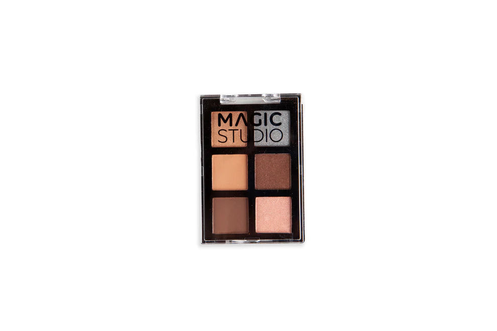 Magic Studio – Palette 6 Ombretti Nude, Rosa e Marrone