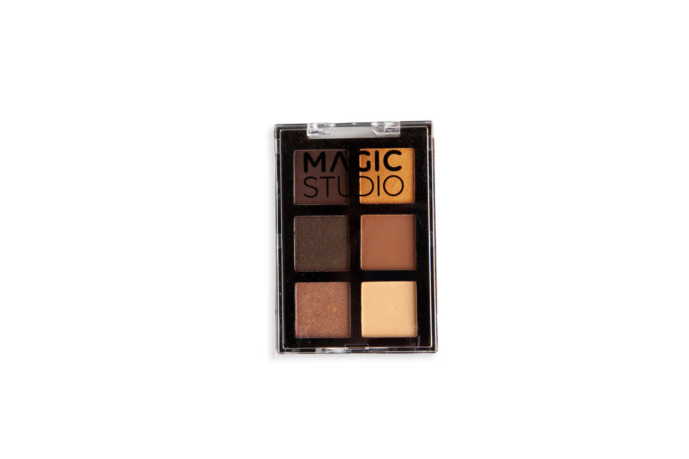 Magic Studio – Palette 6 Ombretti Nude, Rosa e Marrone