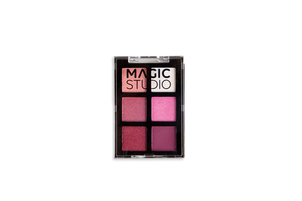 Magic Studio – Palette 6 Ombretti Nude, Rosa e Marrone