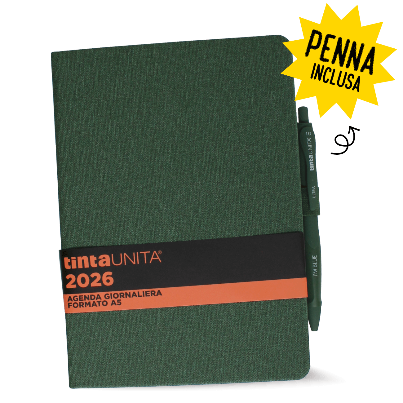 Tinta Unita: Agenda Giornaliera A5