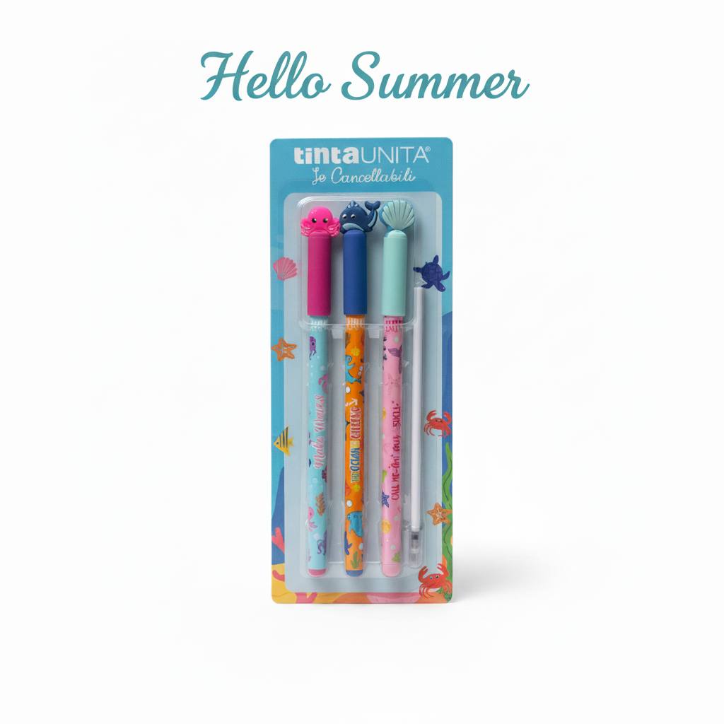 Penne Cancellabili tintaUNITA – Hello Summer