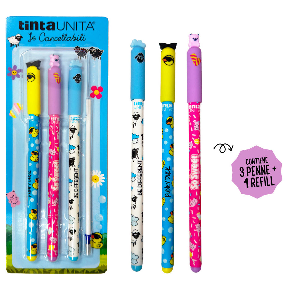 Tinta Unita: Set penne cancellabili SPRING BE DIFFERENT Limited Edition