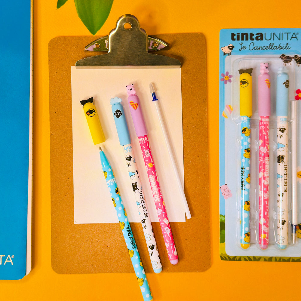 Tinta Unita: Set penne cancellabili SPRING BE DIFFERENT Limited Edition