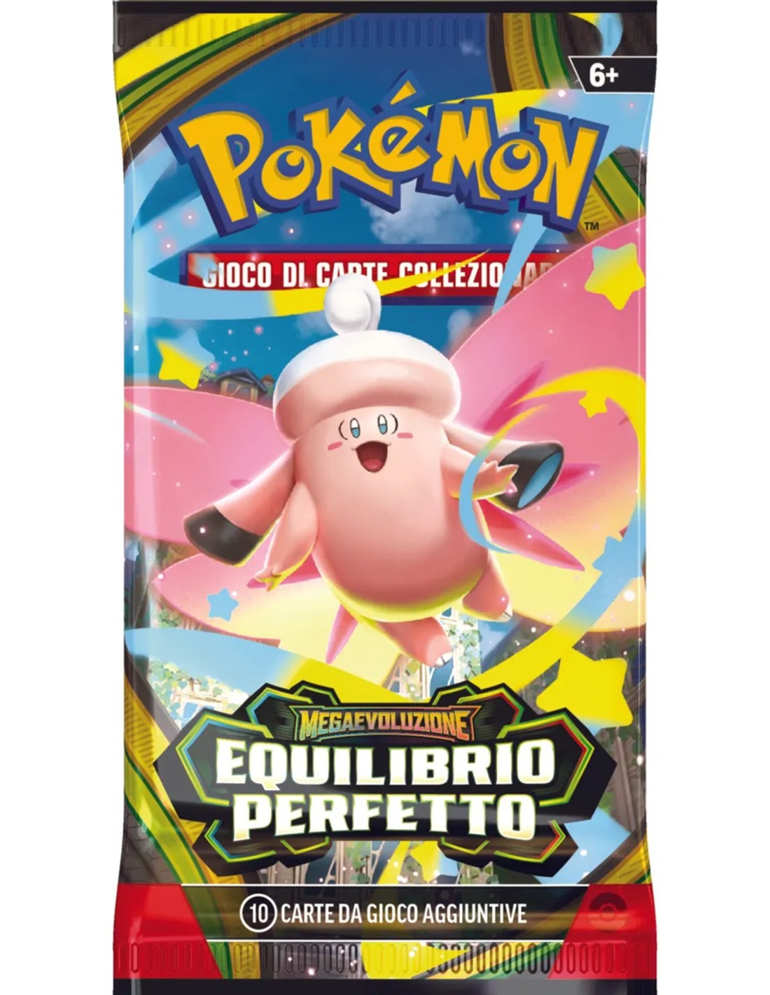 Pokémon GCC Megaevoluzione Equilibrio Perfetto – Busta Singola 10 Carte ITA