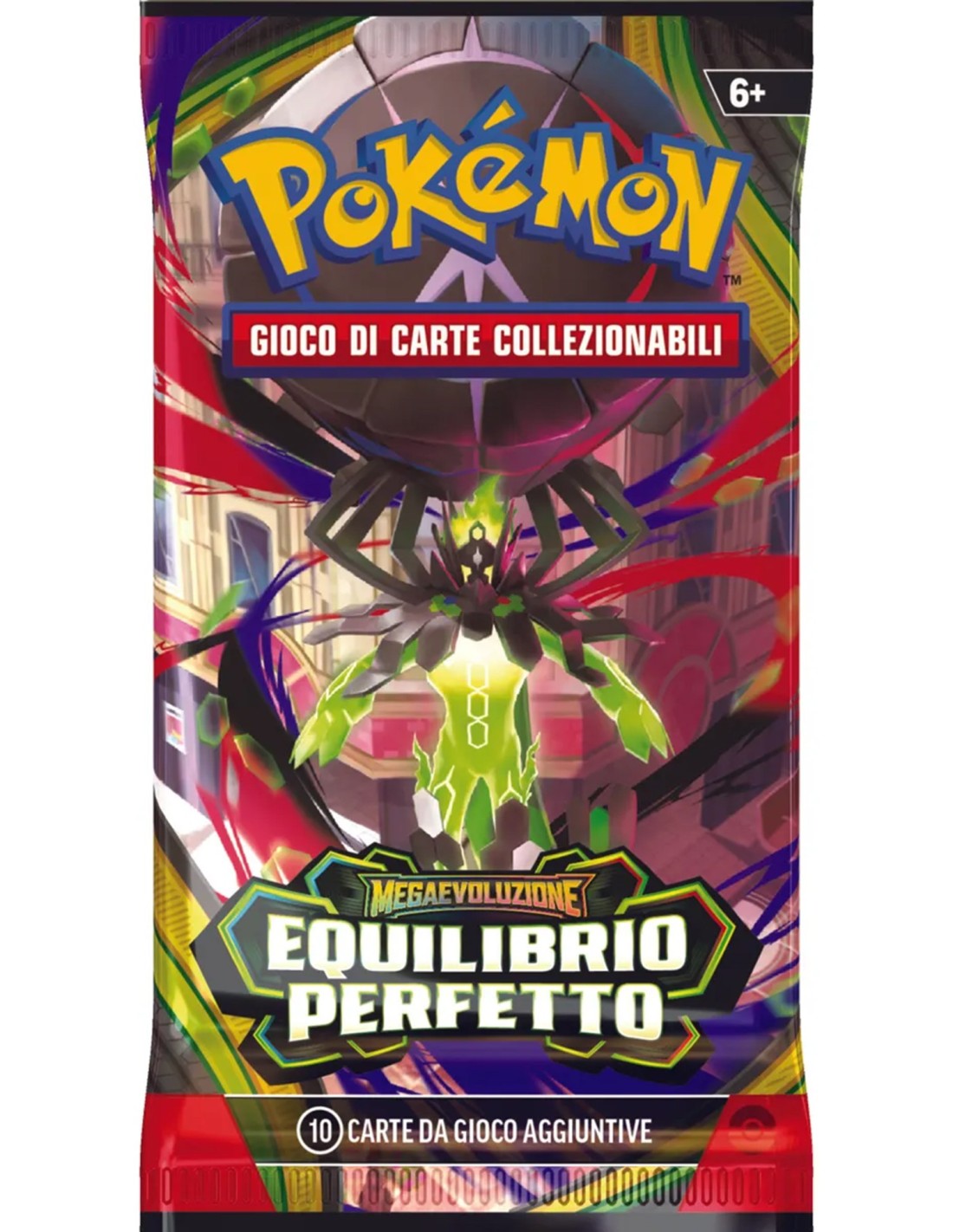 Pokémon GCC Megaevoluzione Equilibrio Perfetto – Busta Singola 10 Carte ITA
