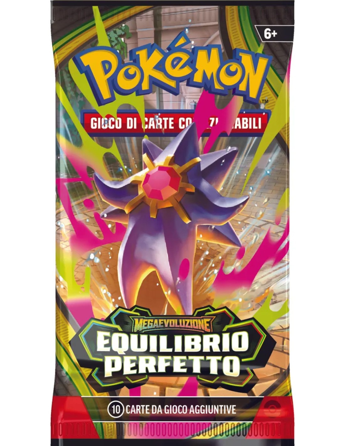 Pokémon GCC Megaevoluzione Equilibrio Perfetto – Busta Singola 10 Carte ITA