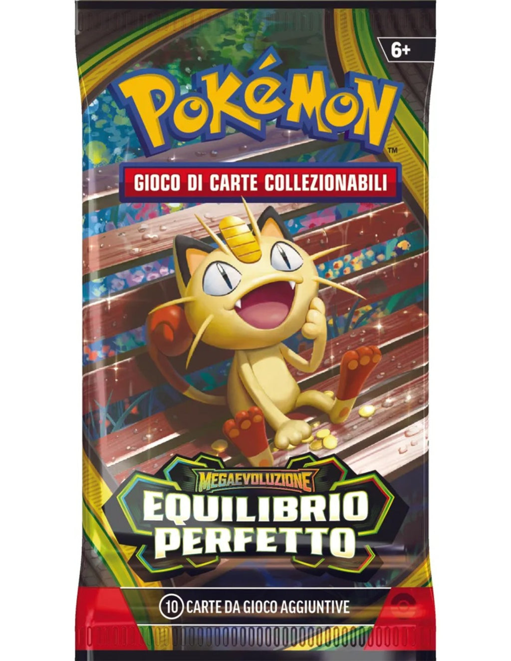 Pokémon GCC Megaevoluzione Equilibrio Perfetto – Busta Singola 10 Carte ITA