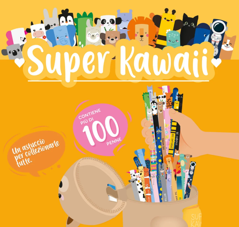 PREORDINE: Legami Super Kawaii Astuccio 2 in 1 XXL Teddy Bear