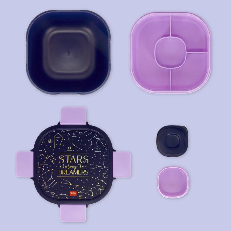 Legami: Contenitore Porta Pranzo 1700 ml - Stars - Lunch Box