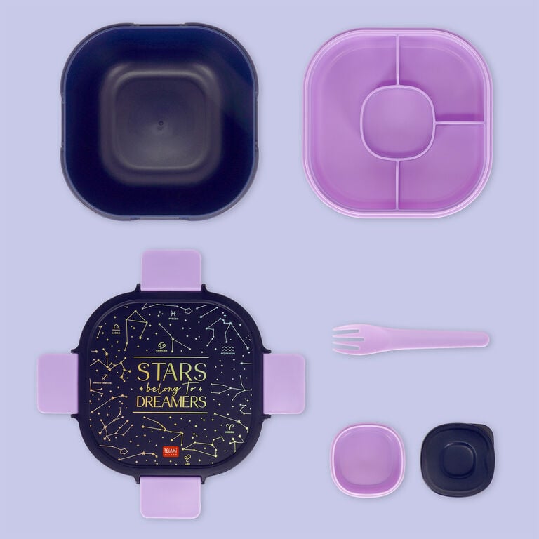 Legami: Contenitore Porta Pranzo 1700 ml - Stars - Lunch Box