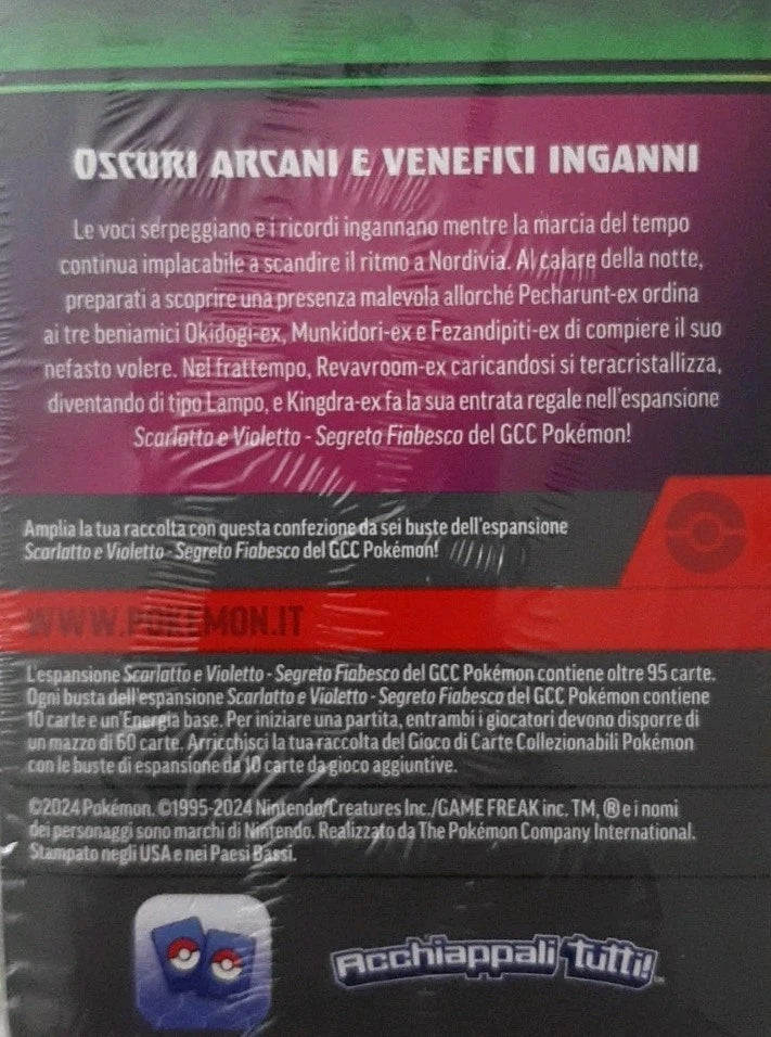 Bundle 6 Buste Pokémon Segreto Fiabesco – Scarlatto e Violetto ITA