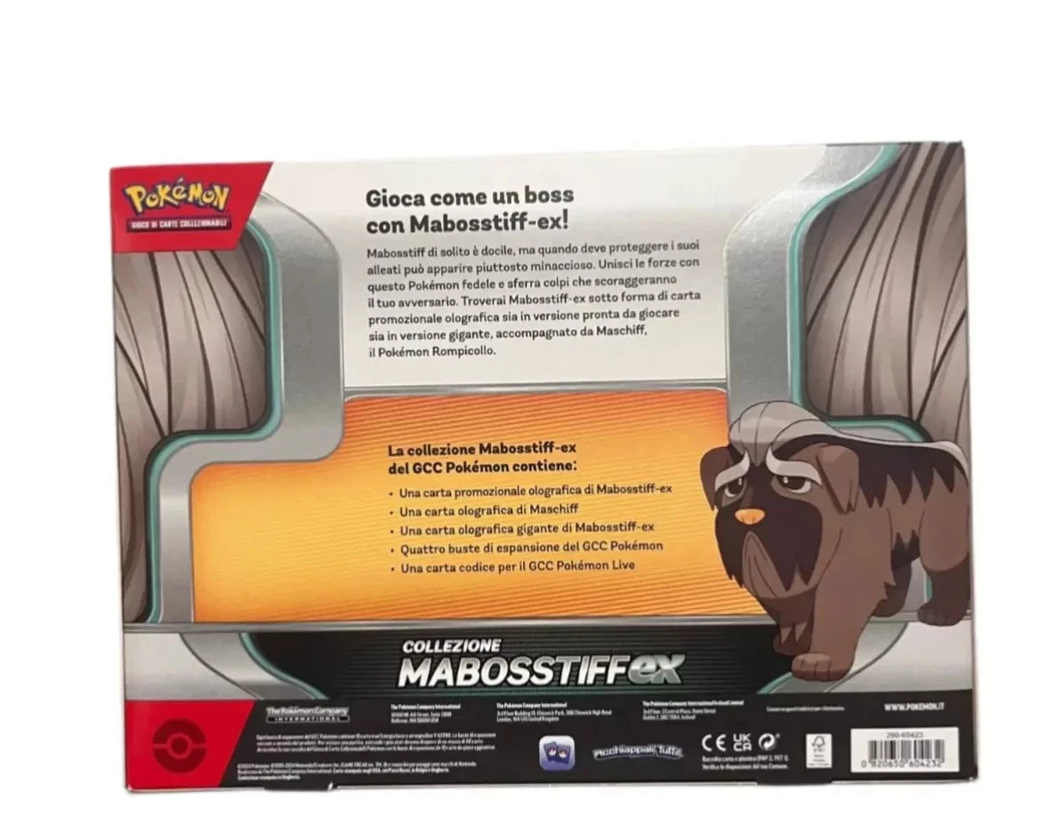 Pokemon Card Collezione Mabosstiff Ex in Italiano