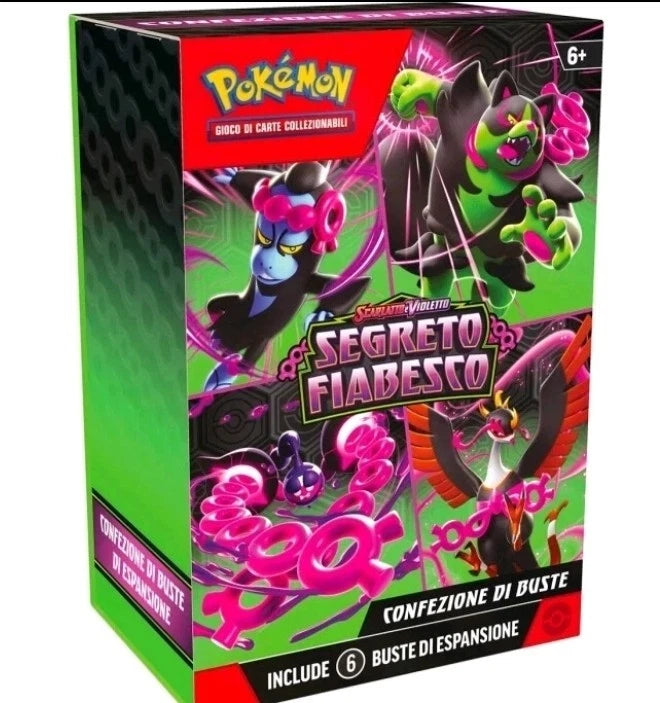 Bundle 6 Buste Pokémon Segreto Fiabesco – Scarlatto e Violetto ITA