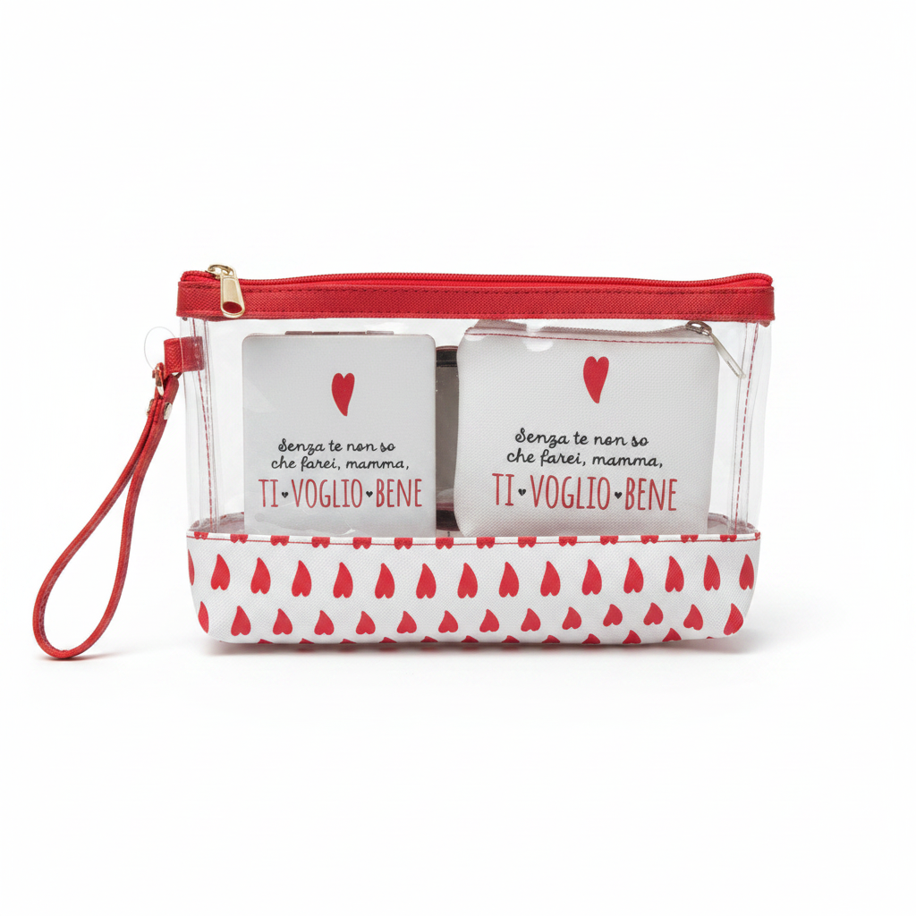 Set Regalo Mamma – Pochette con accessori