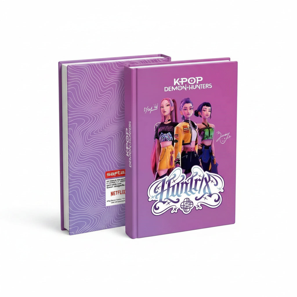 Diario Scolastico K-Pop Demon Hunters – Copertina Morbida Effetto 3D Non Datato