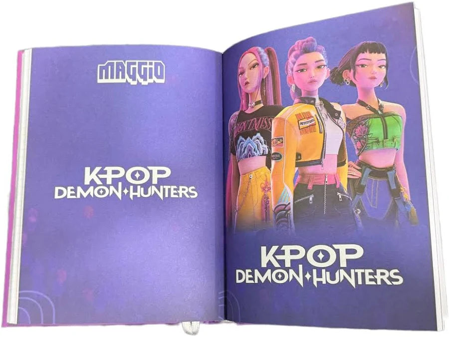 Diario Scolastico K-Pop Demon Hunters – Copertina Morbida Effetto 3D Non Datato