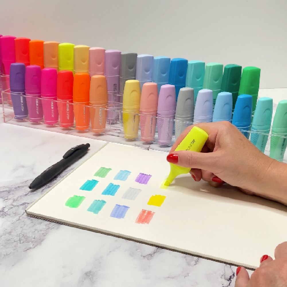 Tinta Unita: Set 18 Evidenziatori Palette Mini Me