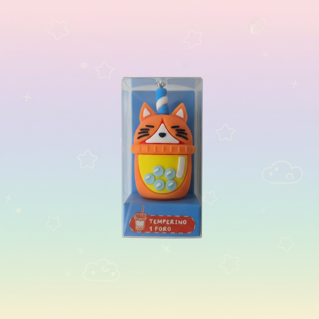 Tinta Unita Zoo - Temperino 3D Kawaii Bubble Tea