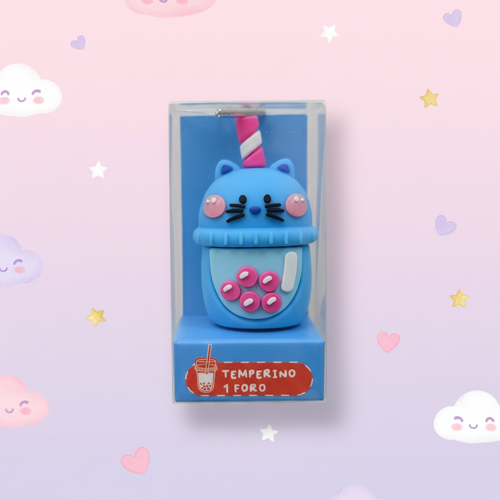 Tinta Unita Zoo - Temperino 3D Kawaii Bubble Tea