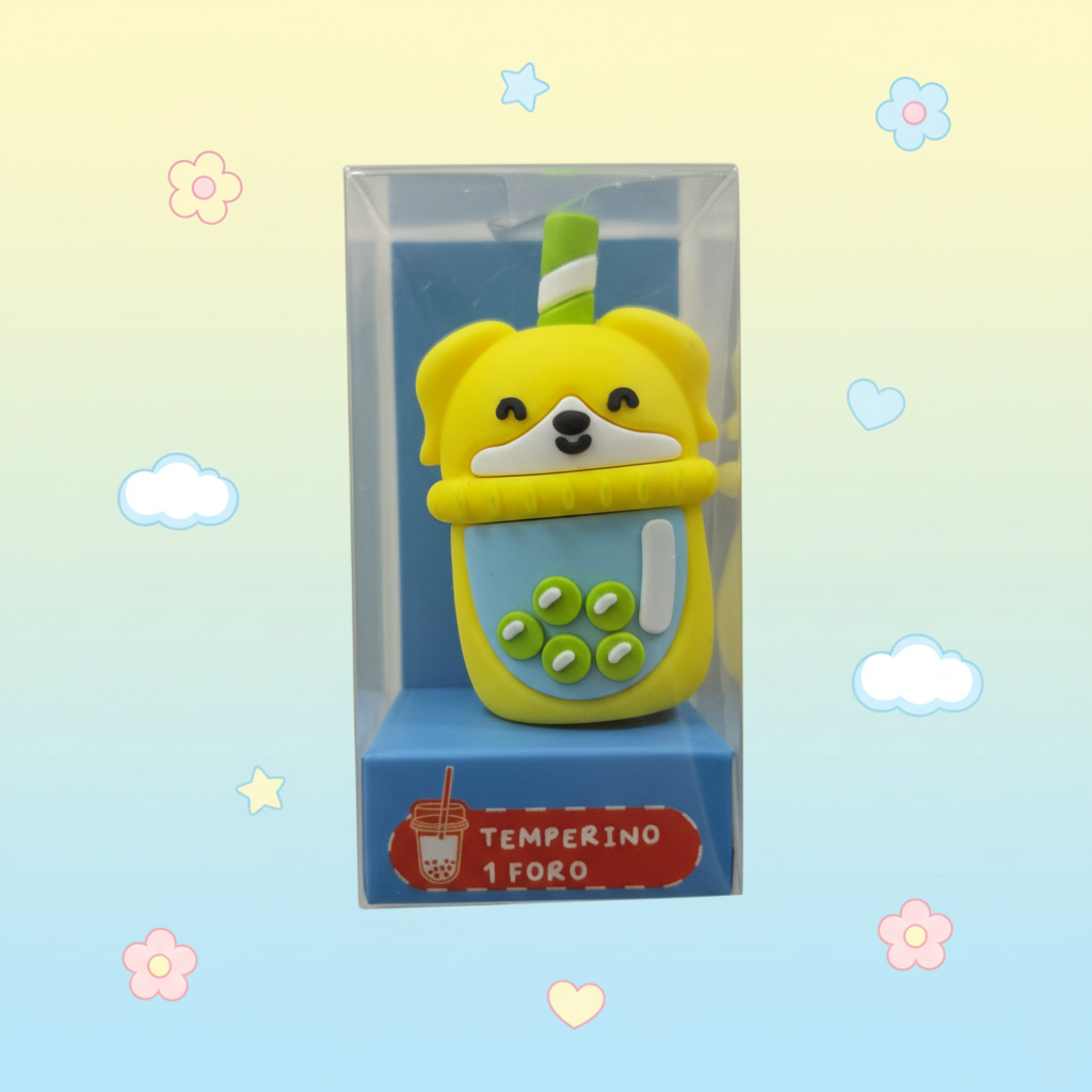 Tinta Unita Zoo - Temperino 3D Kawaii Bubble Tea