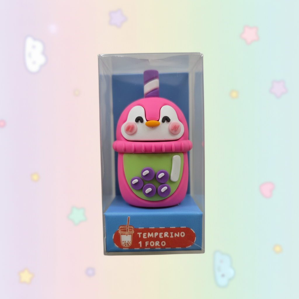 Tinta Unita Zoo - Temperino 3D Kawaii Bubble Tea