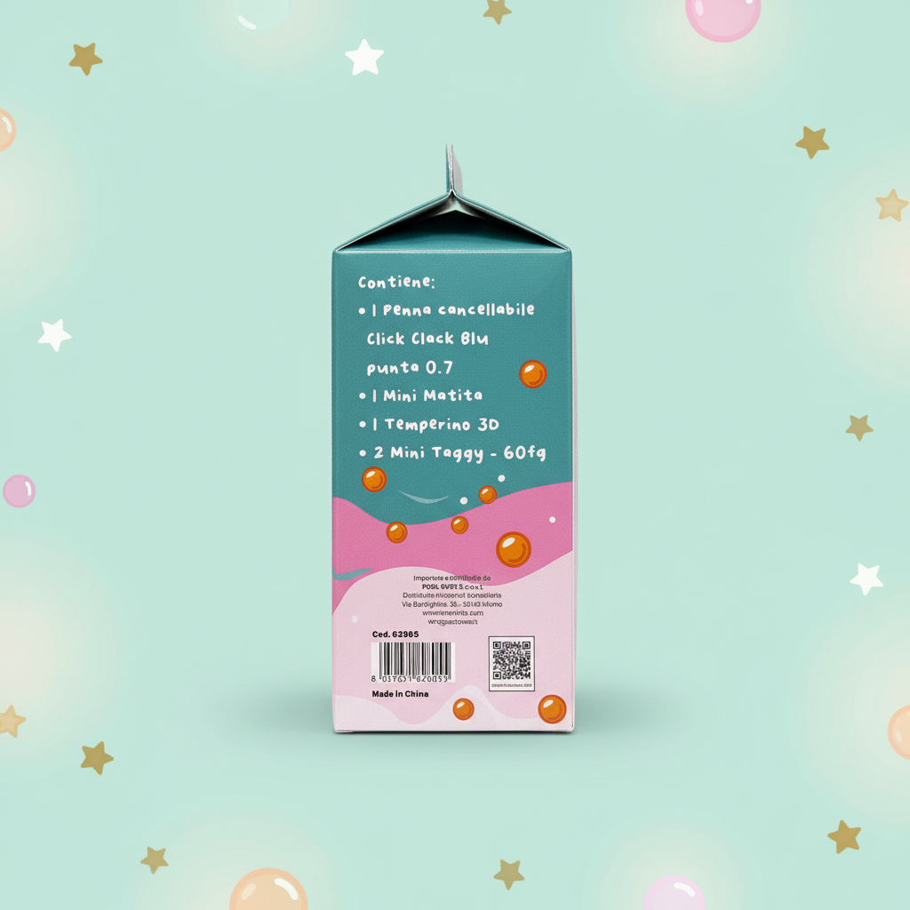 Tinta Unita Zoo - Stationery Set Kawaii Bubble Tea