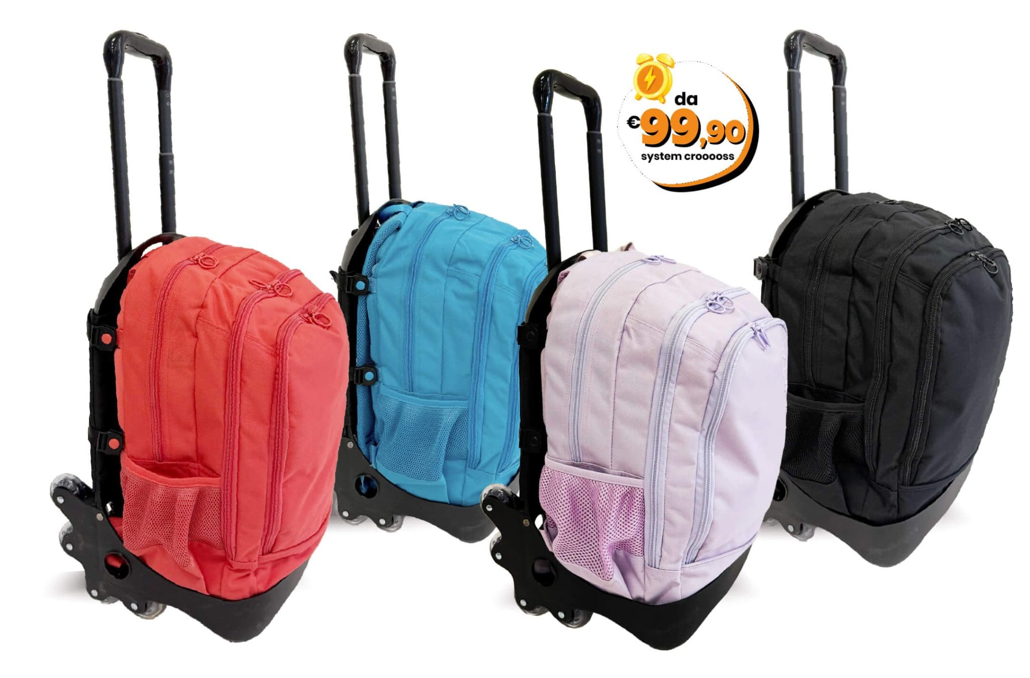 Tinta Unita: Zaino Trolley Dream Cross System